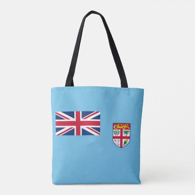 Tote Bag Drapeau fidjien, Drapeau des Fidji (Dos)