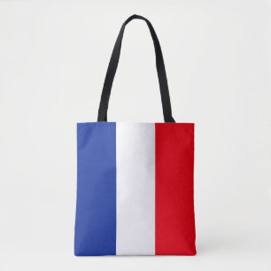 Tote Bag Drapeau Français Couleurs patriotiques Voyage int
