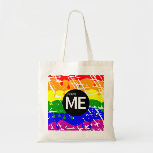 Tote Bag Drapeau Gay Rainbow né ainsi