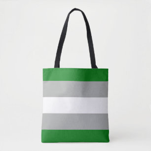 Tote Bag Drapeau Greyromantic Pride