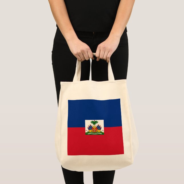 Tote Bag Drapeau Haïti (Devant (produit))