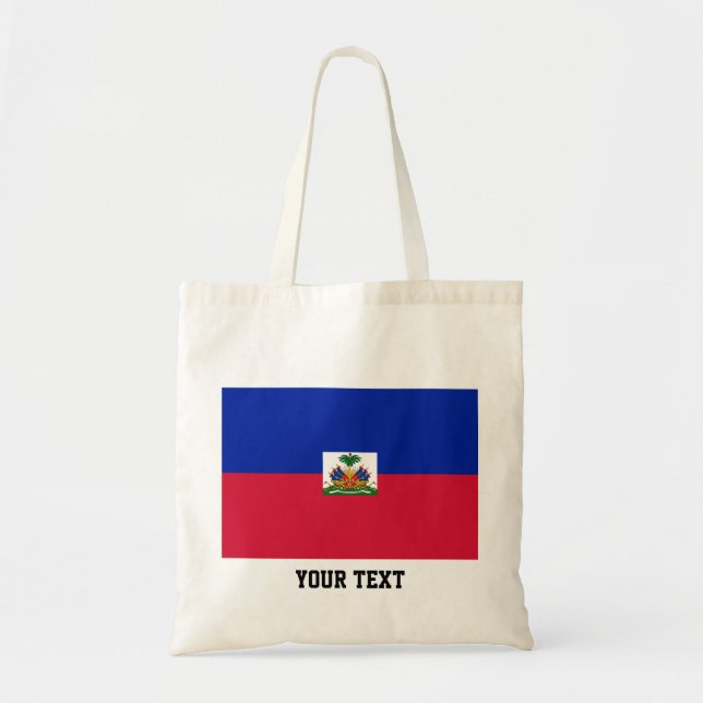 Tote Bag Drapeau haïtien (Devant)
