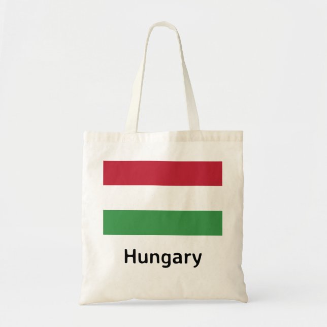 Tote Bag Drapeau Hongrie (Devant)