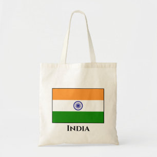 Tote Bag Drapeau indien
