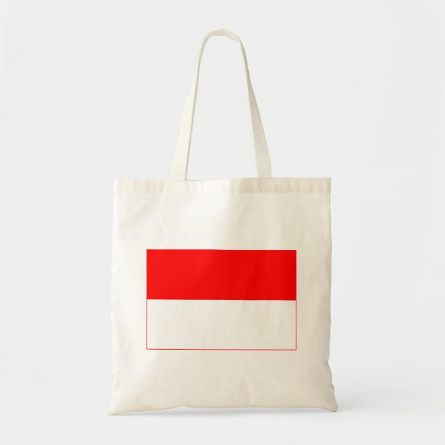 Tote Bag Drapeau Indonésie (Devant)