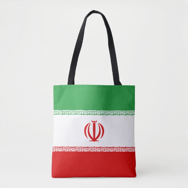 Tote Bag Drapeau Iran (Devant)