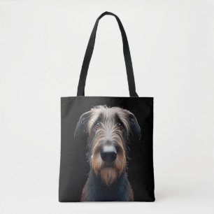 Tote Bag Drapeau irlandais sot Wolfhound et irlandais