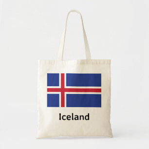 Tote Bag Drapeau Islande