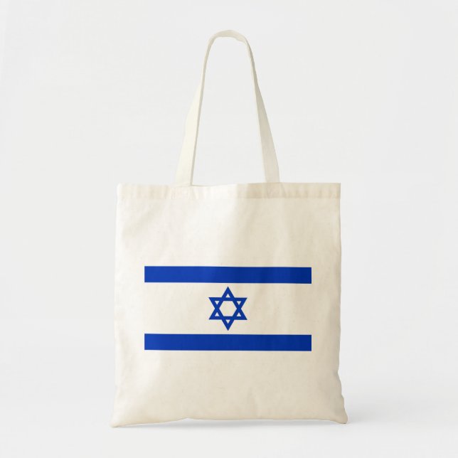 Tote Bag Drapeau Israël (Devant)