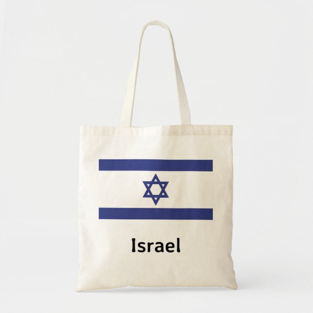 Tote Bag Drapeau Israël (Devant)