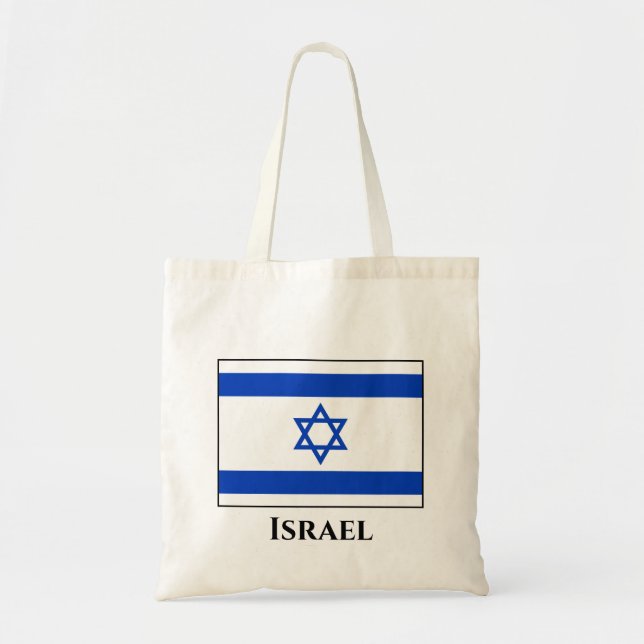 Tote Bag Drapeau Israël (Devant)