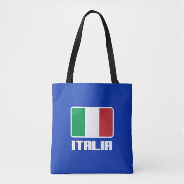 Tote Bag Drapeau Italie (Devant)