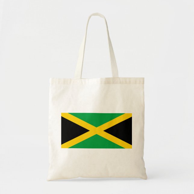 Tote Bag Drapeau jamaïcain (Devant)