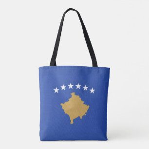 Tote Bag Drapeau kosovar, Drapeau du Kosovo