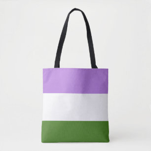 Tote Bag Drapeau LGBTQ Genderqueer Pride