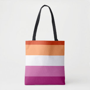 Tote Bag Drapeau LGBTQ Lesbian Pride
