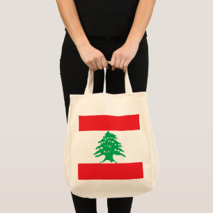 Tote Bag Drapeau libanais