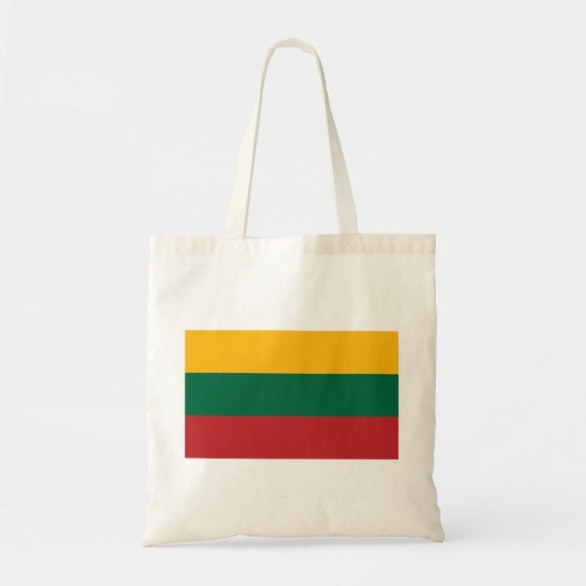 Tote Bag Drapeau Lituanie (Devant)