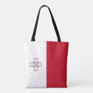 Tote Bag Drapeau Malte