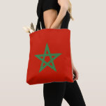 Tote Bag drapeau marocain<br><div class="desc">Un cadeau idéal pour tous ceux qui sont patriotes de leur pays !</div>