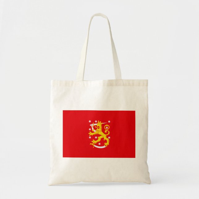 Tote Bag Drapeau médiéval de Finlande (Devant)