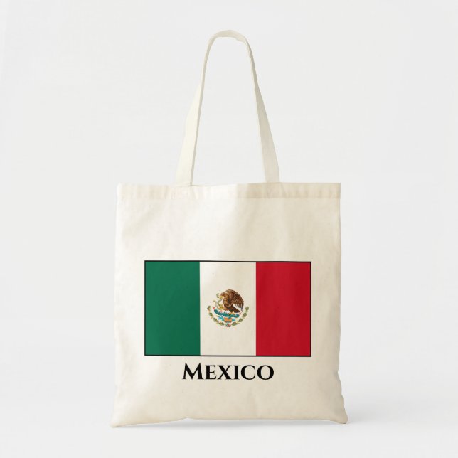 Tote Bag Drapeau mexicain (Devant)