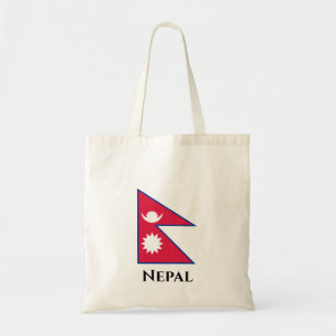 Tote Bag Drapeau népalais