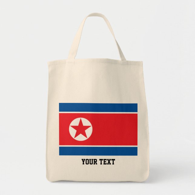 Tote Bag Drapeau nord-coréen (Devant)