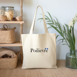 Tote Bag Drapeau officiel canadien Pierre Poilievre