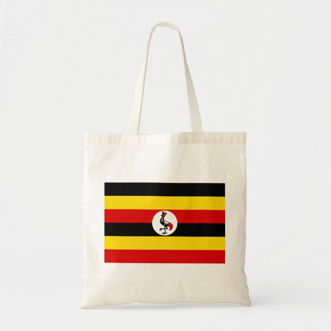 Tote Bag Drapeau ougandais (Ouganda) (Devant)