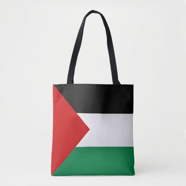 Tote Bag Drapeau palestinien Cool (Devant)