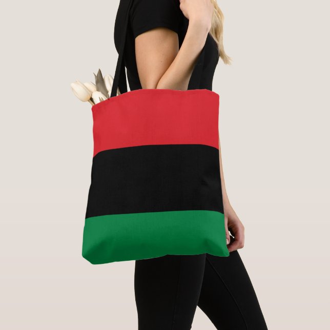 Tote Bag Drapeau panafricain UNIA (De près)