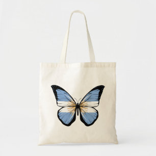 Tote Bag Drapeau papillon argentin