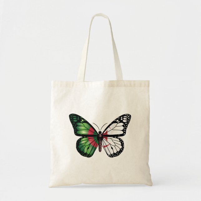 Tote Bag Drapeau papillon monarque d'Algérie (Devant)