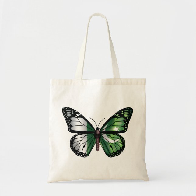 Tote Bag Drapeau papillon pakistanais (Devant)