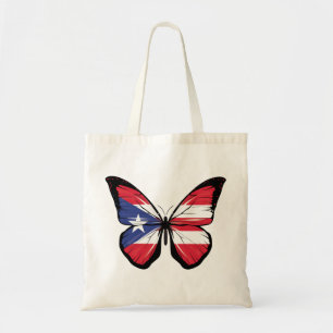 Tote Bag Drapeau papillon Porto Rico