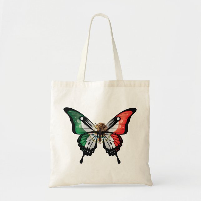 Tote Bag Drapeau Papillon Swallowtail Mexique (Devant)