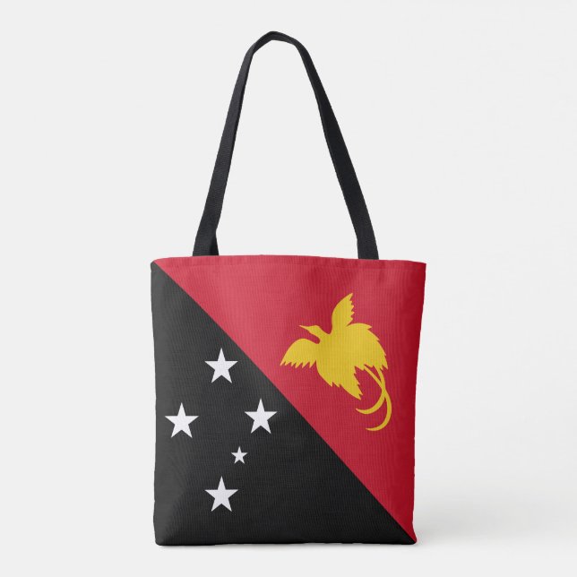 Tote Bag Drapeau Papouasie-Nouvelle-Guinée (Dos)