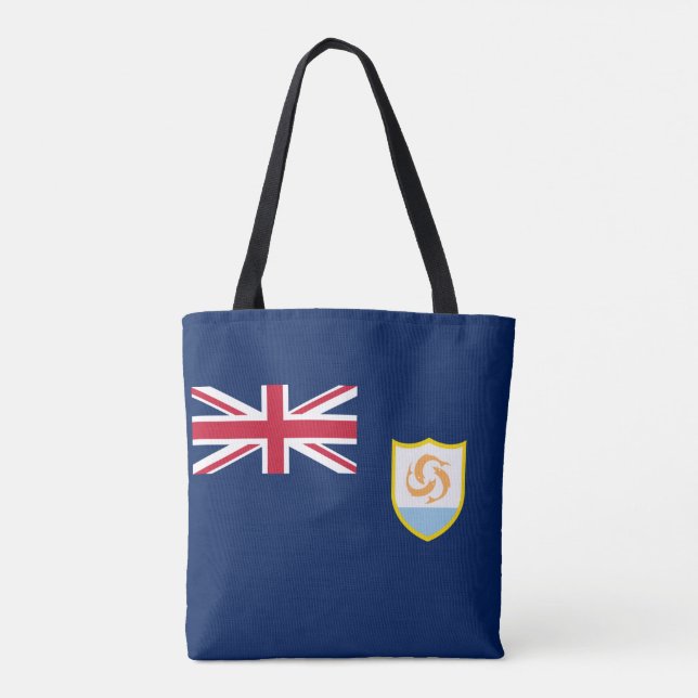 Tote Bag Drapeau patriotique d'Anguilla (Dos)