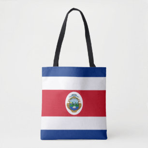 Tote Bag Drapeau patriotique du Costa Rica