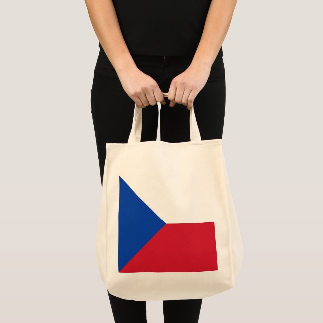 Tote Bag Drapeau République tchèque (Devant (produit))