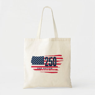 Tote Bag Drapeau Rétro Amérique 250 Ans 250e Anniversaire