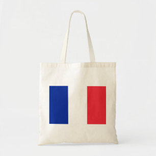 Tote Bag Drapeau rouge blanc et bleu de la France