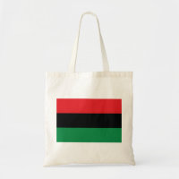 Drapeau rouge, noir et vert