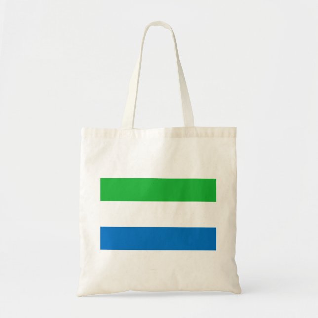 Tote Bag Drapeau Sierra Leone (Devant)