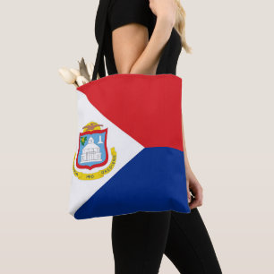 Tote Bag Drapeau Sint Maarten