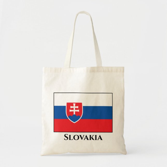 Tote Bag Drapeau Slovaquie (Devant)