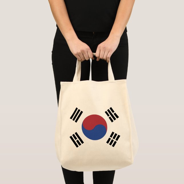 Tote Bag drapeau sud-coréen (Devant (produit))