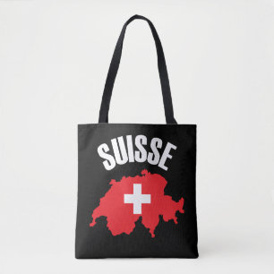 Tote Bag Drapeau suisse