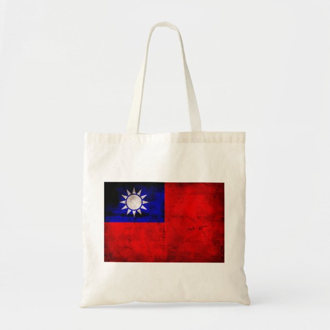 Tote Bag Drapeau taïwanais (Devant)